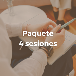 Paquete de 4 sesiones